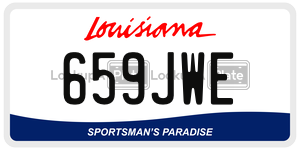 659JWE  license plate in LA