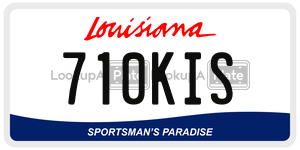 710KIS  license plate in LA