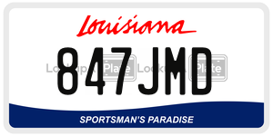 847JMD  license plate in LA
