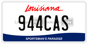 944CAS  license plate in LA