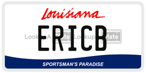 ERICB  license plate in LA