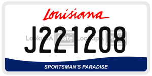 J221208  license plate in LA