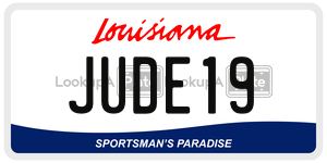 JUDE19  license plate in LA