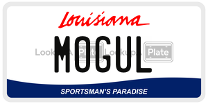 MOGUL  license plate in LA