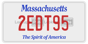 2EDT95  license plate in MA