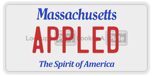 APPLED  license plate in MA