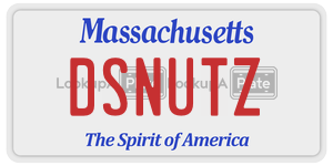 DSNUTZ  license plate in MA
