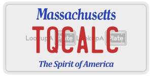 TQCALC  license plate in MA