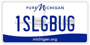 1SLGBUG license plate in Michigan