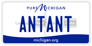 ANTANT license plate in Michigan