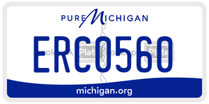ERC0560  license plate in MI