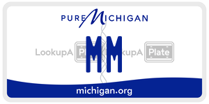 MM license plate in Michigan
