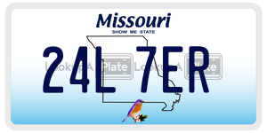 24L7ER  license plate in MO