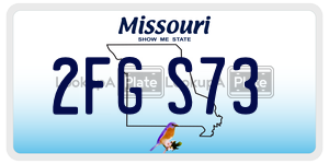 2FGS73  license plate in MO