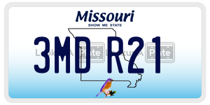 3MDR21  license plate in MO