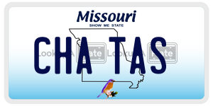 CHATAS  license plate in MO