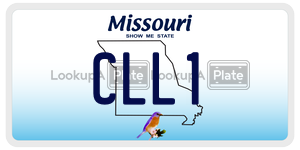 CLL1  license plate in MO