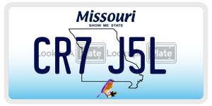 CR7J5L  license plate in MO