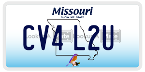CV4L2U  license plate in MO