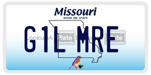 G1LMRE  license plate in MO