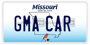 GMACAR  license plate in MO