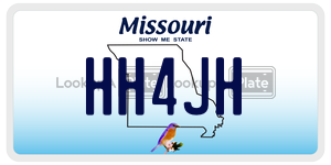 HH4JH license plate in Missouri