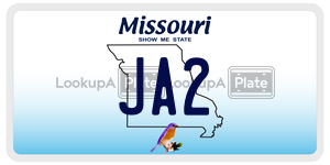 JA2  license plate in MO