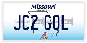 JC2G0L  license plate in MO