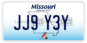 JJ9Y3Y  license plate in MO