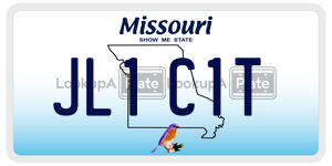 JL1C1T  license plate in MO