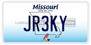 JR3KY  license plate in MO