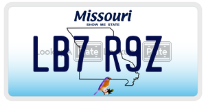 LB7R9Z  license plate in MO
