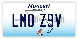 LM0Z9V  license plate in MO