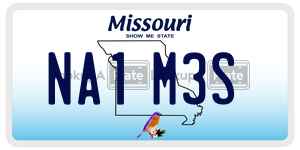 NA1M3S  license plate in MO