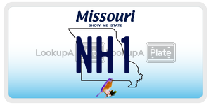 NH1  license plate in MO