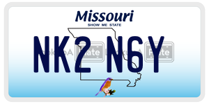 NK2N6Y  license plate in MO