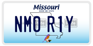 NM0R1Y  license plate in MO