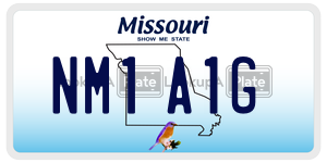 NM1A1G  license plate in MO