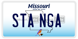STANGA  license plate in MO
