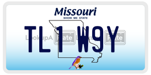 TL1W9Y  license plate in MO