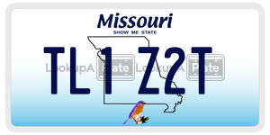 TL1Z2T  license plate in MO
