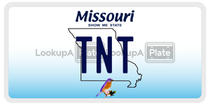 TNT  license plate in MO