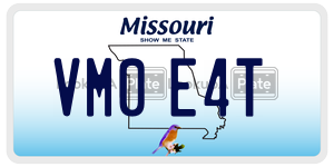 VM0E4T  license plate in MO