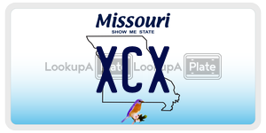 XCX  license plate in MO