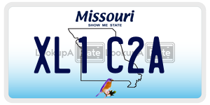 XL1C2A license plate in Missouri