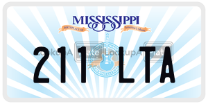 211LTA  license plate in MS