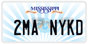 2MANYKD license plate in Mississippi