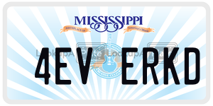 4EVERKD  license plate in MS