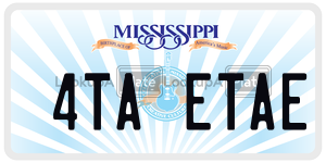 4TAETAE  license plate in MS