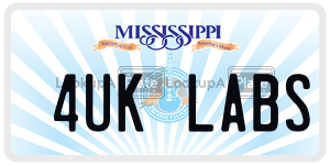 4UKLABS  license plate in MS